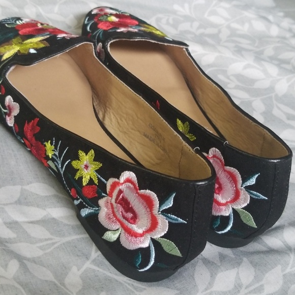 Topshop Black Embroidered flowers - Picture 3 of 4